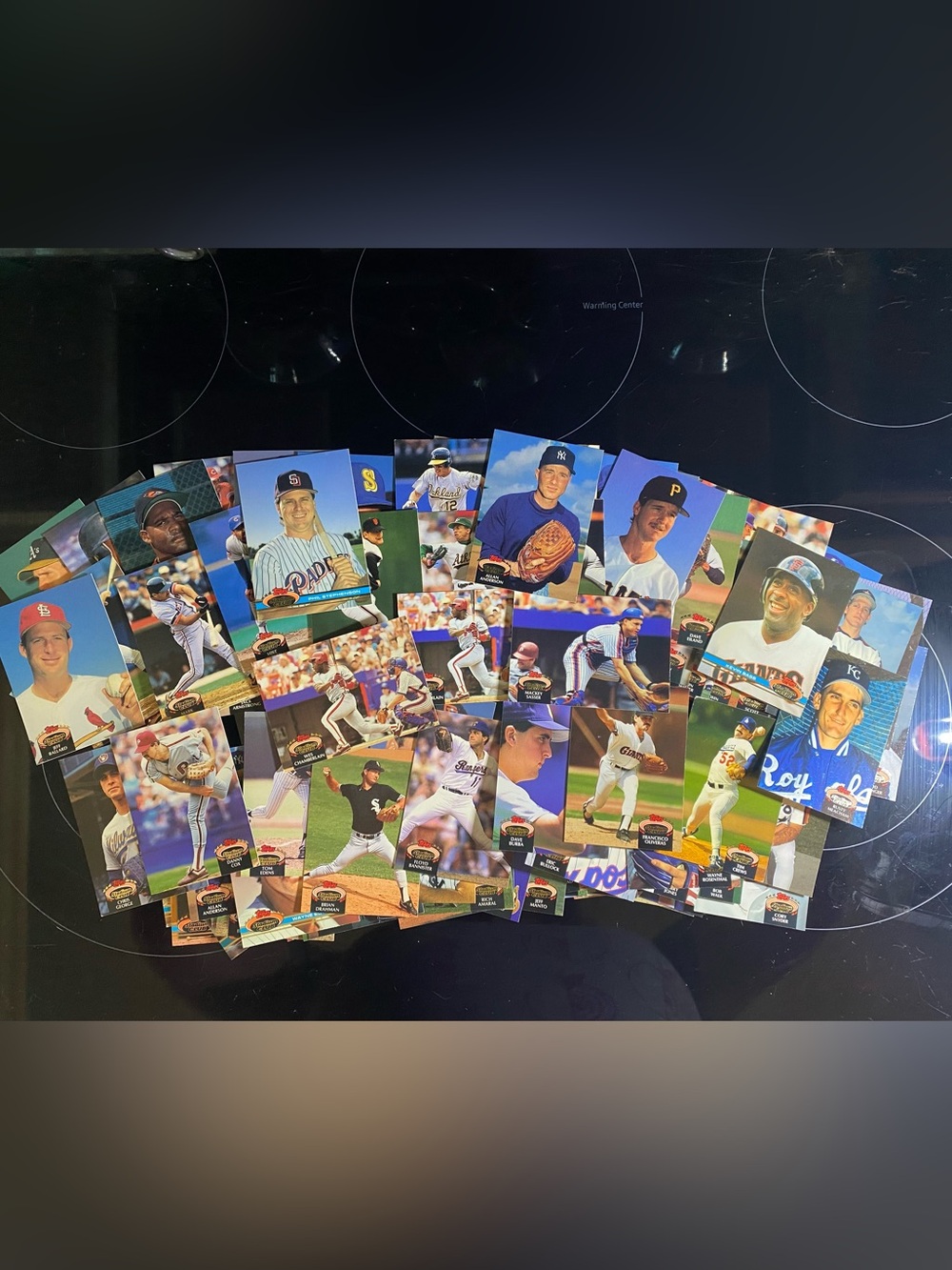 1991 - 1992 Topps 100 Stadium Club Baseball Cards